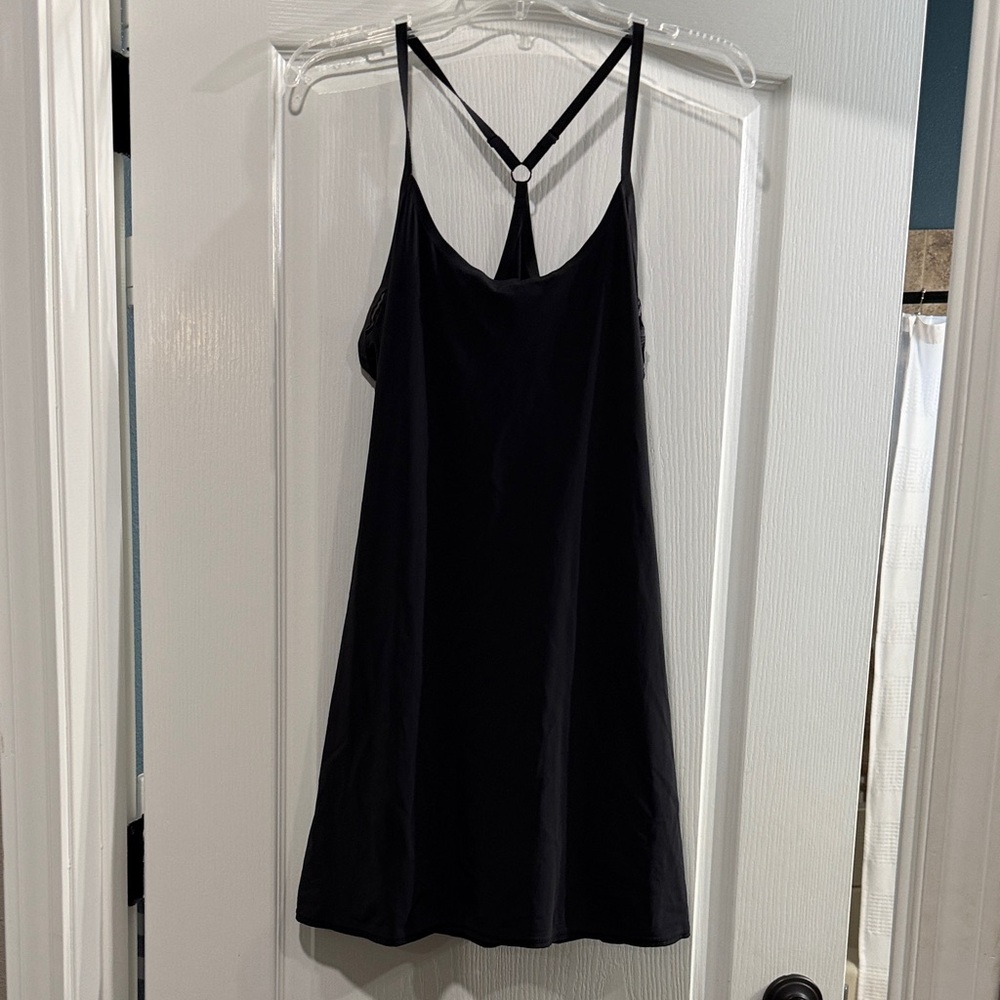 Outdoor Voices Black Backless Dress size M